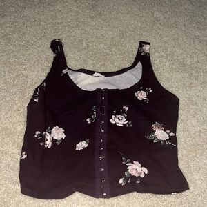 Garage Crop Tank Top